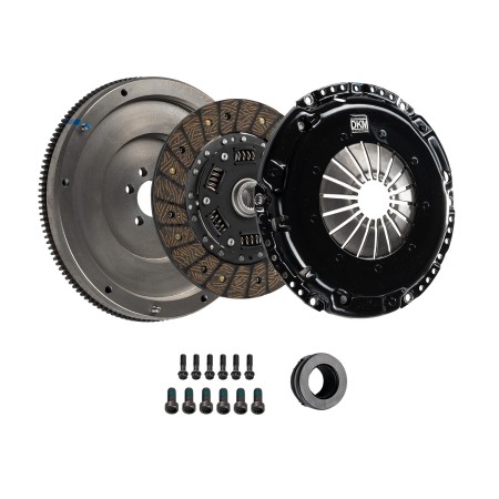DKM MA-004-032 Kit frizione rinforzata per Audi A4 8E, B6 2.0 FSi 2000-2005 - DKM MA (Disco frizione stile OE compreso di volano
