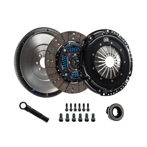 DKM MB-034-141 Kit frizione rinforzata per Volkswagen Golf Mk3 1.9 TDi + Syncro 1995-1999 - DKM MB (Disco performance organico c