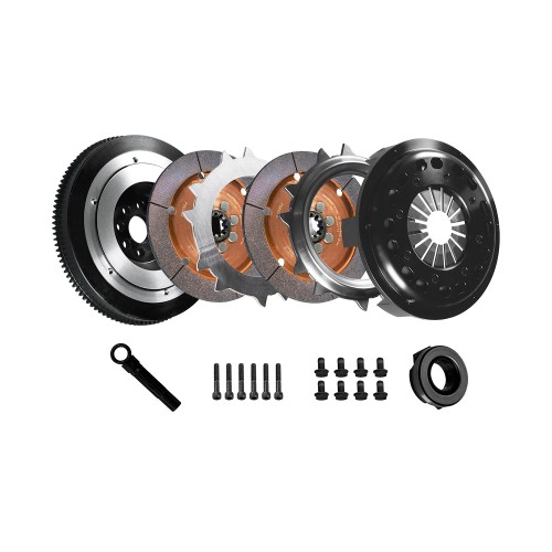 DKM MR-006-005 Kit frizione rinforzata per BMW Z3 M E36  3.2 i 2001-2003 - DKM MR (Doppio disco in ceramica da 184MM - senza vol