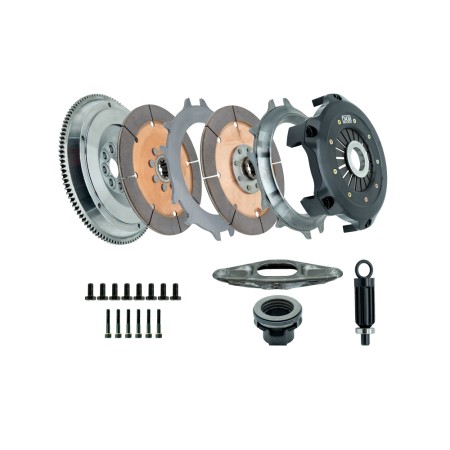 DKM MRX-006-005 Kit frizione rinforzata per BMW Serie 7 E38 2.8 528i 1995-2001 - DKM MRX (Doppio disco in ceramica da 215MM - se