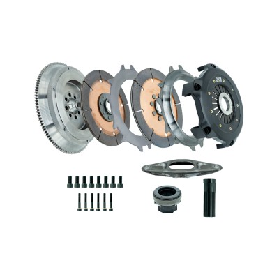 DKM MRX-006-075 Kit frizione rinforzata per BMW Serie 1 E82, E90 3.0 135i 2007-2008 - DKM MRX (Doppio disco in ceramica da 215MM