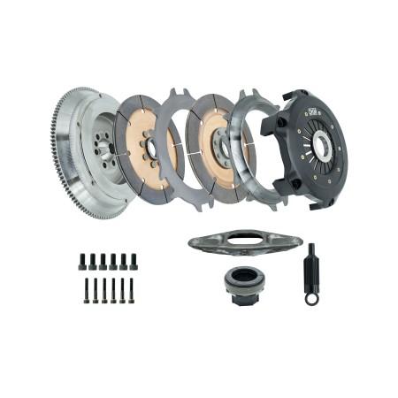 DKM MRX-006-076 Kit frizione rinforzata per BMW Serie 1 E82, E88 3.0 135i 2009-2013 - DKM MRX (Doppio disco in ceramica da 215MM