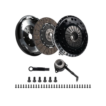 DKM MS-034-062 Kit frizione rinforzata per Seat Toledo 5P 2.0 TFSi 2005-2009 - DKM MS (Doppio disco organico compreso di volano 