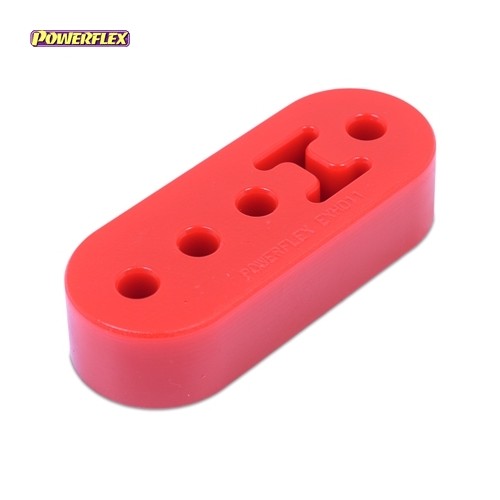 Posiz. n°x - Qt. 1 - Powerflex per Gommini supporto scarico   - EXH011 Supporto scarico universale