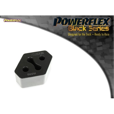 Posiz. n°x - Qt. 1 - Powerflex per Renault Clio V6 (2001 - 2005)  - EXH014BLK Gommino supporto scarico universale