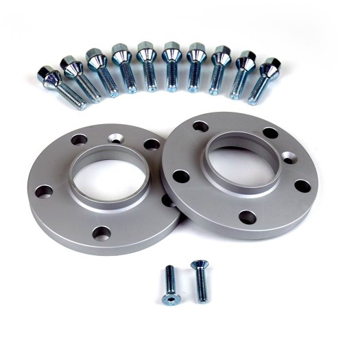 Coppia distanziali da 12mm CON bullone conico adatto a cerchi Originali per BMW Serie 5 5/H E34 12/1987  - 01/1997