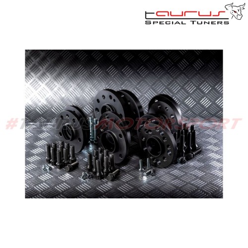 Coppia distanziali ANODIZZATI NERI da 12mm CON bullone conico adatto a cerchi Originali per BMW M5 E60 M560 09/2004 - 10/2009