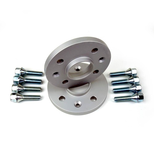 Coppia distanziali da 12mm CON bullone conico adatto a cerchi Aftermarket per CITROEN C5 Type R 08/2003 - 05/2008