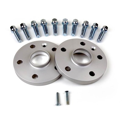 Coppia distanziali da 16mm CON bullone sferico adatto a cerchi Originali per AUDI A3 Type 8P 04/2003 - 09/2012