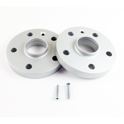 Coppia distanziali da 20mm SENZA bulloneria adatto a cerchi Originali per KIA Picanto Type TA 01/2012 -
