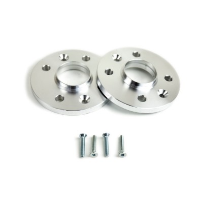 Coppia distanziali da 12mm SENZA bulloneria adatto a cerchi Originali per FIAT Punto EVO Type 199 10/2009 - 02/2012