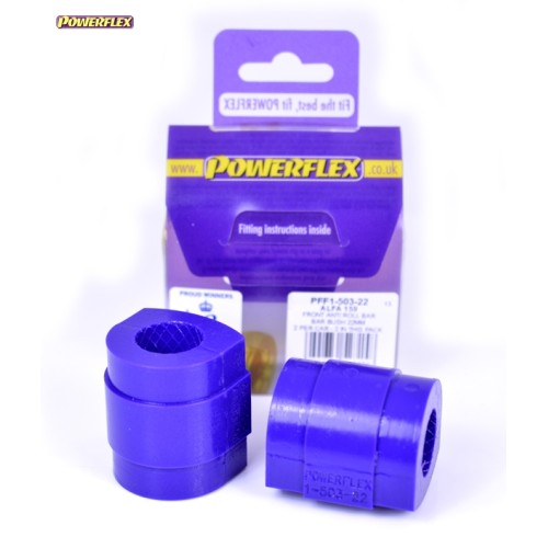 Posiz. n°3 - Qt. 2 - Powerflex per Alfa Romeo Brera (2005-2010)  - PFF1-503-22 Boccola barra stabilizzatrice anteriore 22mm