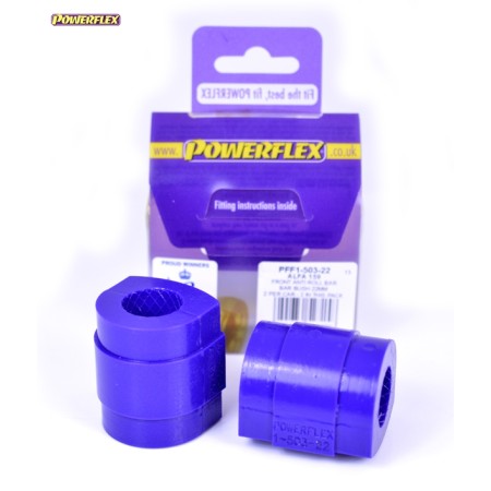 Posiz. n°3 - Qt. 2 - Powerflex per Alfa Romeo Brera (2005-2010)  - PFF1-503-22 Boccola barra stabilizzatrice anteriore 22mm