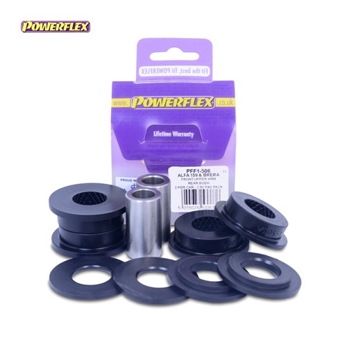 Posiz. n°6 - Qt. 2 - Powerflex per Alfa Romeo Spider (2005-2010)  - PFF1-506 Boccola posteriore braccio superiore anteriore