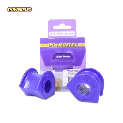 Posiz. n°4 - Qt. 2 - Powerflex per Lancia Delta 1.4-2.0 (1993-1999)  - PFF16-304-23 Boccola da barra stabilizzatrice anteriore a