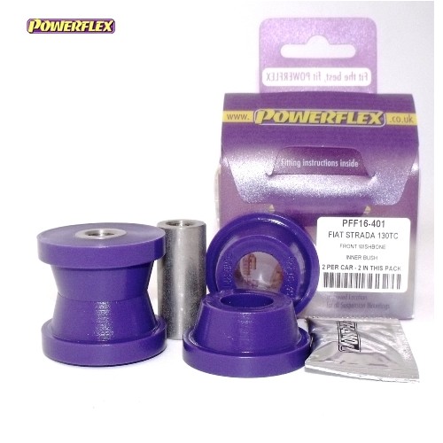 Posiz. n°1 - Qt. 2 - Powerflex per Fiat Strada 130TC (1978-1988)  - PFF16-401 Boccola interna braccio oscillante anteriore