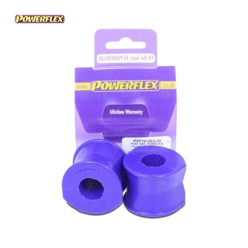 Posiz. n°3 - Qt. 2 - Powerflex per Fiat 500 1.2-1.4L escl. Abarth  - PFF16-503-20 Boccola barra stabilizzatrice anteriore 20mm