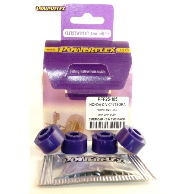 Posiz. n°5 - Qt. 2 - Powerflex per Honda Integra DC2 Type R (1995 - 2000)  - PFF25-105 Boccola barra stabilizzatrice