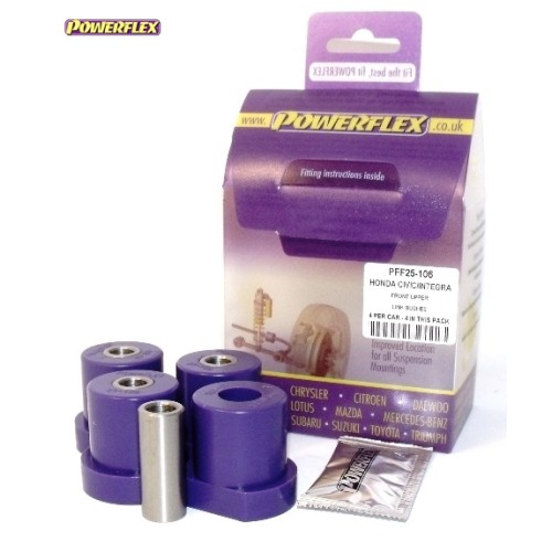 Posiz. n°6 - Qt. 4 - Powerflex per Honda Integra DC2 Type R (1995 - 2000)  - PFF25-106 Boccola braccio superiore