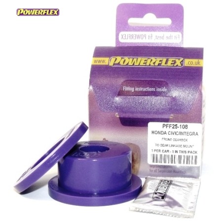 Posiz. n°8 - Qt. 1 - Powerflex per Honda Integra DC2 Type R (1995 - 2000)  - PFF25-108 Boccola collegamento trasmissione a scato