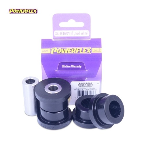 Posiz. n°6 - Qt. 2 - Powerflex per Honda S2000 (1999-2009)  - PFF25-206 Boccola supporto ammortizzatore anteriore