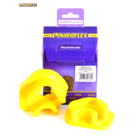 Posiz. n°14 - Qt. 1 - Powerflex per Honda Integra DC5 Type R/S (2001 - 2006)  - PFF25-314 Boccola supporto motore posteriore