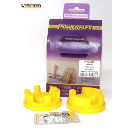 Posiz. n°20 - Qt. 1 - Powerflex per Lotus Elise 111R (2001-2011) - PFF34-603 Inserto supporto motore frontale