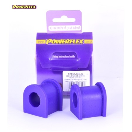 Posiz. n°4 - Qt. 2 - Powerflex per Mazda MX-5 Mk2 NB (1998-2005) - PFF36-105-22 Boccola barra stabilizzatrice anteriore 22mm