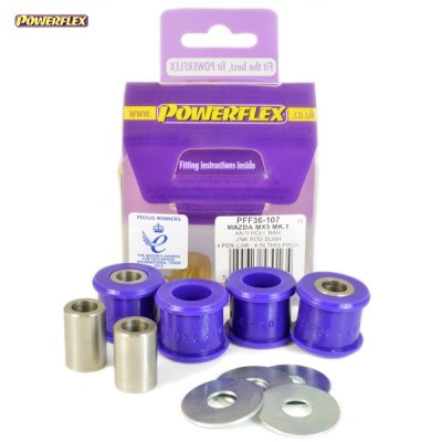 Posiz. n°5 - Qt. 4 - Powerflex per Mazda MX-5 Mk2 NB (1998-2005) - PFF36-107 Boccola bielletta link barra stabilizzatrice anteri
