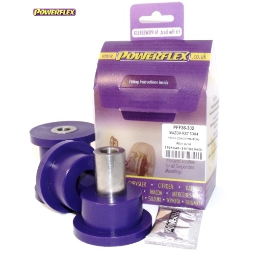 Posiz. n°2 - Qt. 2 - Powerflex per Mazda RX-7 Gen 3 - FD3S (1992-2002)  - PFF36-302 Boccola posteriore braccio oscillante anteri