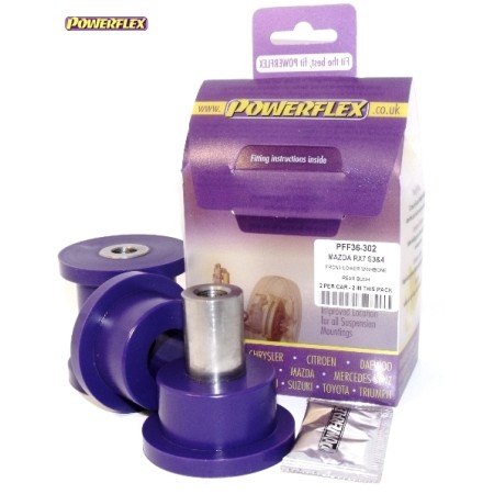 Posiz. n°2 - Qt. 2 - Powerflex per Mazda RX-7 Gen 3 - FD3S (1992-2002)  - PFF36-302 Boccola posteriore braccio oscillante anteri
