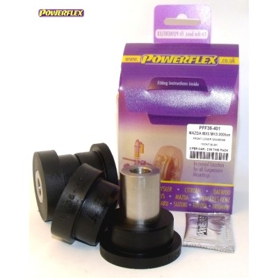 Posiz. n°1 - Qt. 2 - Powerflex per Mazda MX-5 Mk3 NC (2005-2015) - PFF36-401 Boccola anteriore braccio oscillante anteriore infe