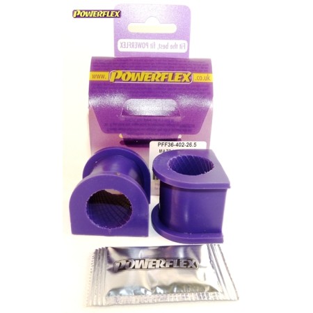 Posiz. n°2 - Qt. 2 - Powerflex per Mazda RX-8 (2003-2012)  - PFF36-402-26.5 Boccola barra stabilizzatrice anteriore 26.5mm