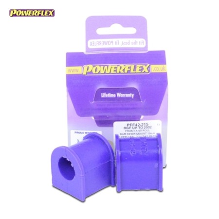 Posiz. n°3 - Qt. 2 - Powerflex per Rover MGF (1995 - 2002)  - PFF42-215 Boccola interna barra stabilizzatrice anteriore 19mm