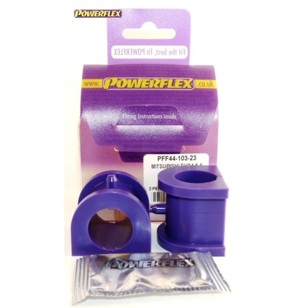 Posiz. n°3 - Qt. 2 - Powerflex per Mitsubishi Lancer Evolution IV, V & VI RS/GSR (1996 - 2001)  - PFF44-103-23 Boccola barra sta