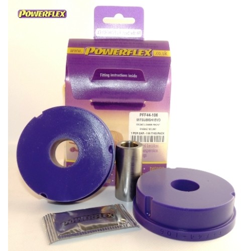 Posiz. n°5 - Qt. 1 - Powerflex per Mitsubishi Lancer Evolution X CZ4A (10/07 - 05/16)  - PFF44-106 Boccola supporto motore anter