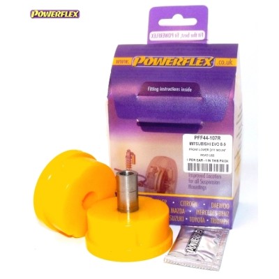 Posiz. n°6 - Qt. 1 - Powerflex per Mitsubishi Lancer Evolution X CZ4A (10/07 - 05/16)  - PFF44-107R Boccola inferiore differenzi