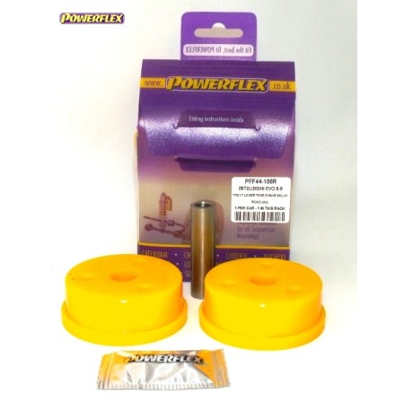 Posiz. n°6 - Qt. 1 - Powerflex per Mitsubishi Lancer Evolution IV, V & VI RS/GSR (1996 - 2001)  - PFF44-108R Boccola inferiore d