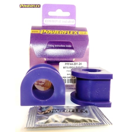 Posiz. n°3 - Qt. 2 - Powerflex per Mitsubishi Lancer Evolution VII, VIII & IX incl. 260 (2001 - 2007)  - PFF44-201-24 Boccola ba