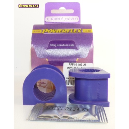 Posiz. n°13 - Qt. 2 - Powerflex per Mitsubishi Lancer Evolution X CZ4A (10/07 - 05/16)  - PFF44-403-25 Boccola barra stabilizzat