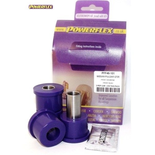 Posiz. n°1 - Qt. 2 - Powerflex per Nissan Sunny/Pulsar GTi-R (1990-1994)  - PFF46-101 Boccola anteriore braccio oscillante anter