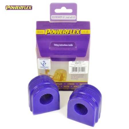 Posiz. n°3 - Qt. 2 - Powerflex per BMW Serie X X6 E71 (2007-2014) - PFF5-1403-27 Boccola barra stabilizzatrice anteriore 27mm