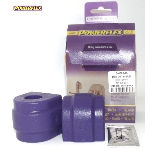 Posiz. n°3 - Qt. 2 - Powerflex per BMW Serie 5 E39 da 520 a 530 Touring (1996 - 2004) - PFF5-4602-23 Boccola barra stabilizzatri