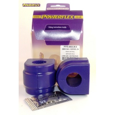 Posiz. n°3 - Qt. 2 - Powerflex per BMW Serie 1 E81, E82, E87 & E88 (2004-2013) - PFF5-4602-26.5 Boccola barra stabilizzatrice an