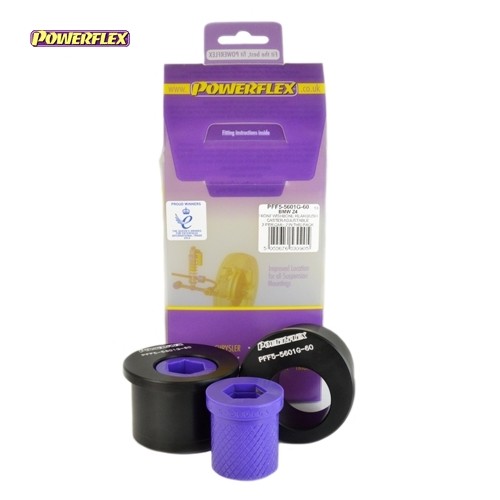 Posiz. n°1 - Qt. 2 - Powerflex per BMW Serie Z Z4 E85 & E86 (2003-2009) - PFF5-5601G-60 Boccola posteriore braccio oscillante an