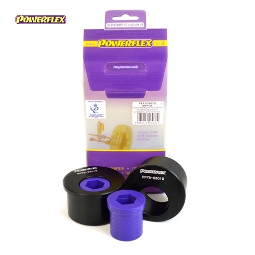 Posiz. n°1 - Qt. 2 - Powerflex per BMW Serie Z Z4 E85 & E86 (2003-2009) - PFF5-5601G Boccola posteriore braccio oscillante anter