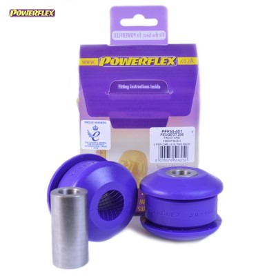 Posiz. n°1 - Qt. 2 - Powerflex per Peugeot 206 (1998 - 2006)  - PFF50-401 Boccola anteriore braccio anteriore