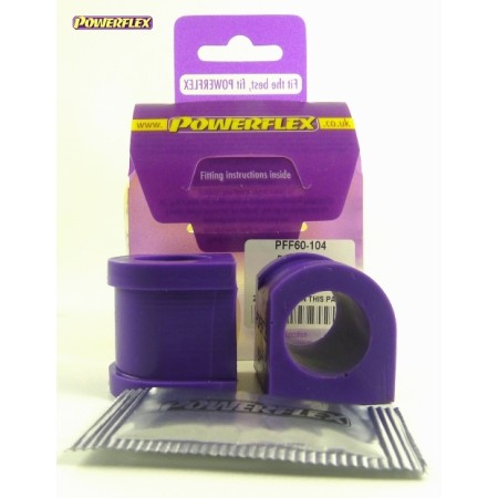 Posiz. n°2 - Qt. 2 - Powerflex per Renault 5 GT Turbo (1985-1991)  - PFF60-104 Boccola interna barra stabilizzatrice anteriore 2