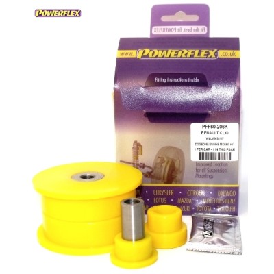 Posiz. n°5 - Qt. 1 - Powerflex per Renault Megane I (1995-2002)  - PFF60-206K Kit supporti motore (dog bone)