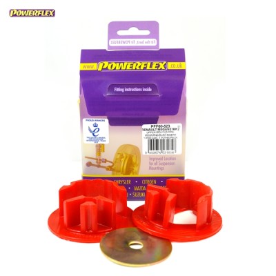 Posiz. n°21 - Qt. 1 - Powerflex per Renault Megane II incl. RS 225, R26 and Cup (2002-2008)  - PFF60-523R Boccola supporto motor